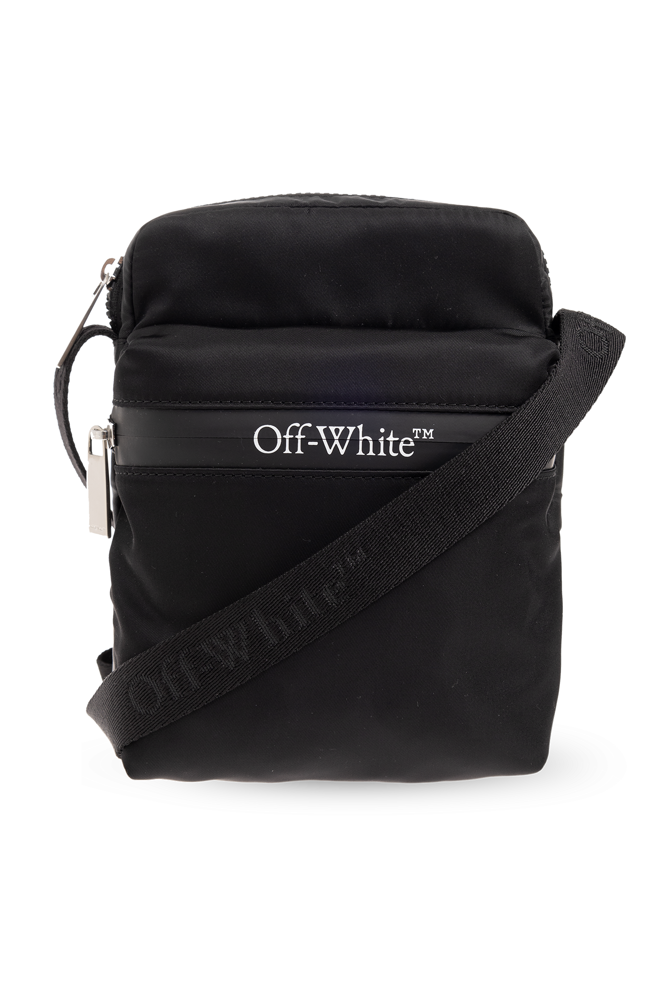 Off white shoulder bag black sale